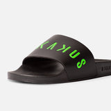 Black and Green Slides