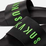 Black and Green Slides