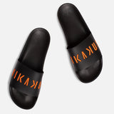 Black and Orange Slides